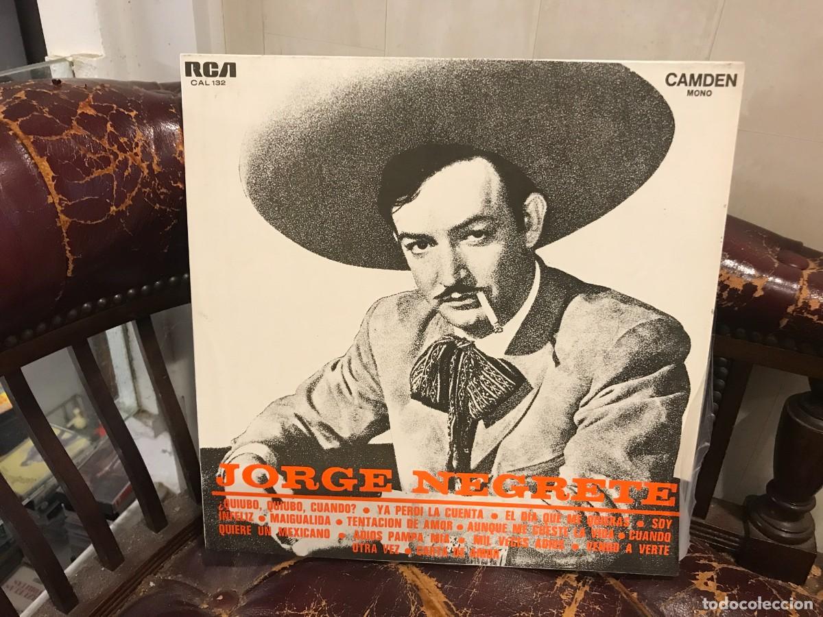 Discos de vinilo: LP. JORGE NEGRETE. 1969