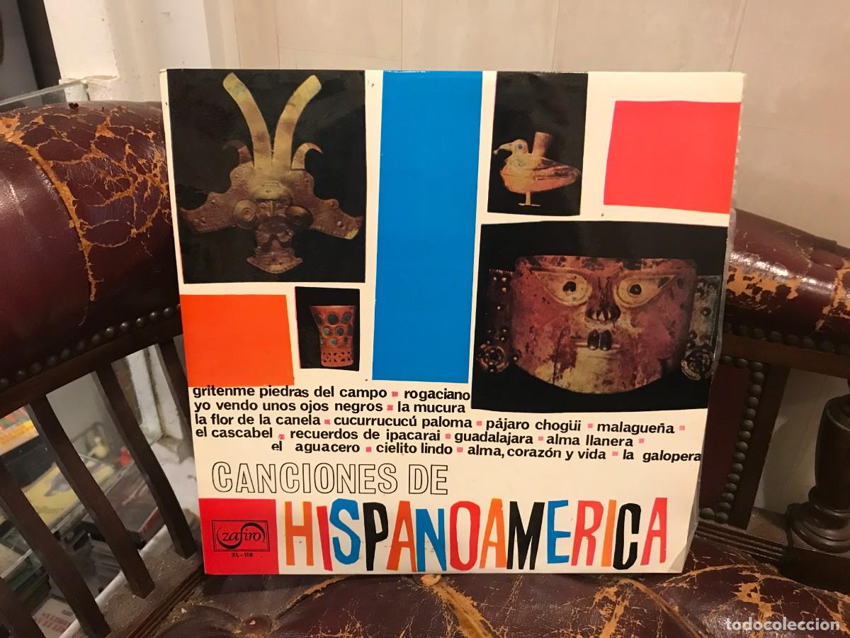 Discos de vinilo: LP. CANCIONES DE HISPANOAM&Eacute;RICA