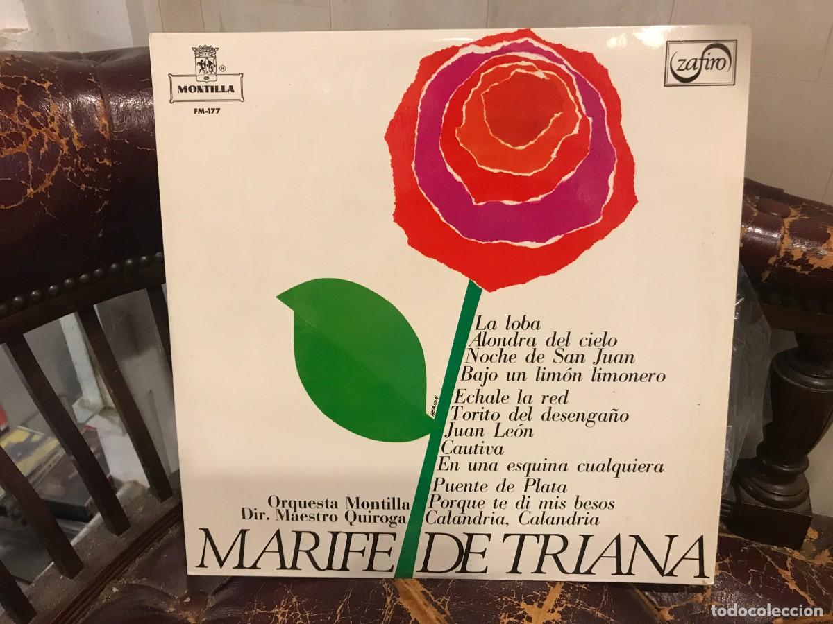Discos de vinilo: LP. MARIFE DE TRIANA. ORQUESTA MONTILLA