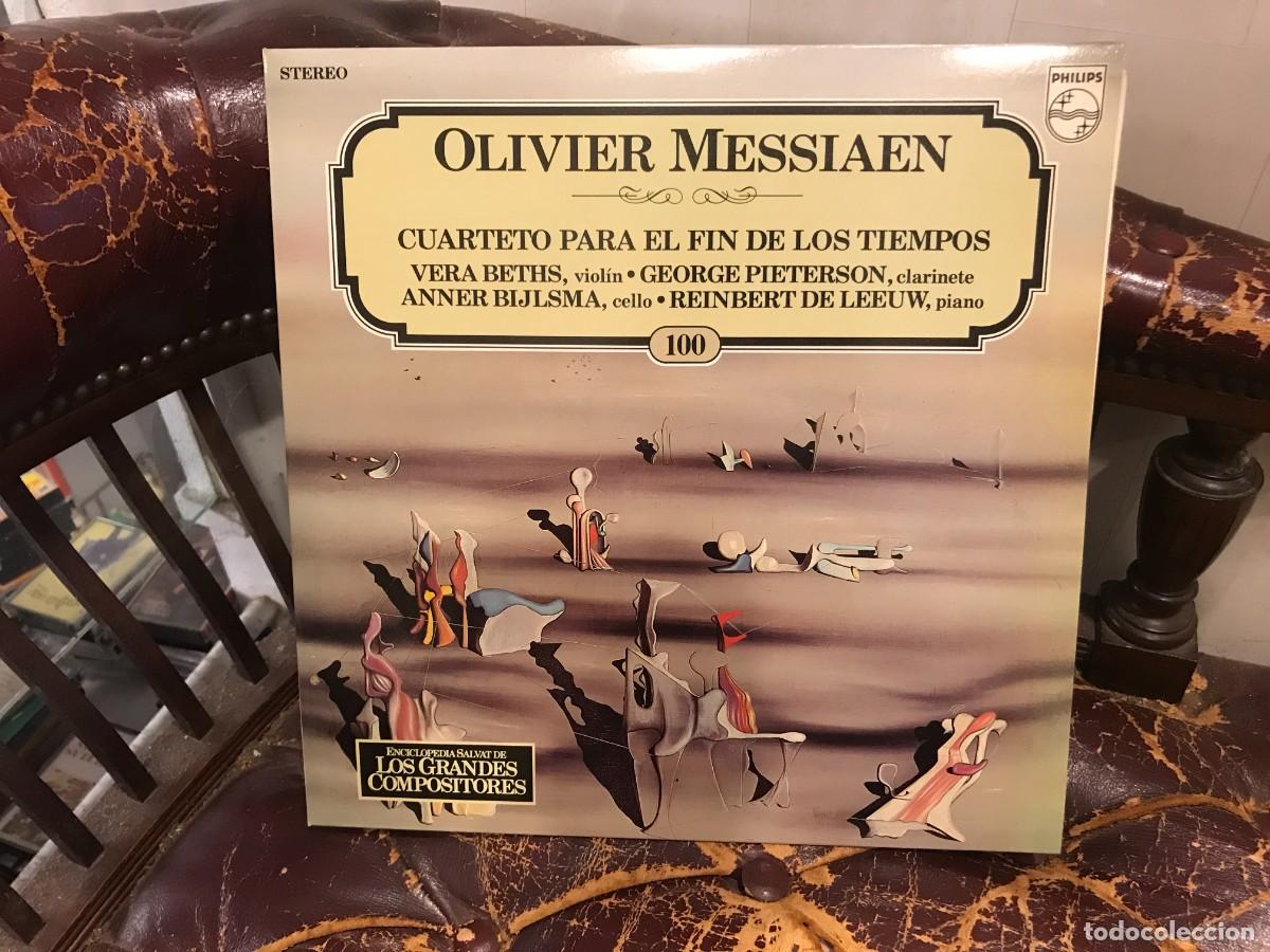 Discos de vinilo: LP. OLIVIER MESSIAEN. CONCIERTO PARA EL FIN DE LOS TIEMPOS