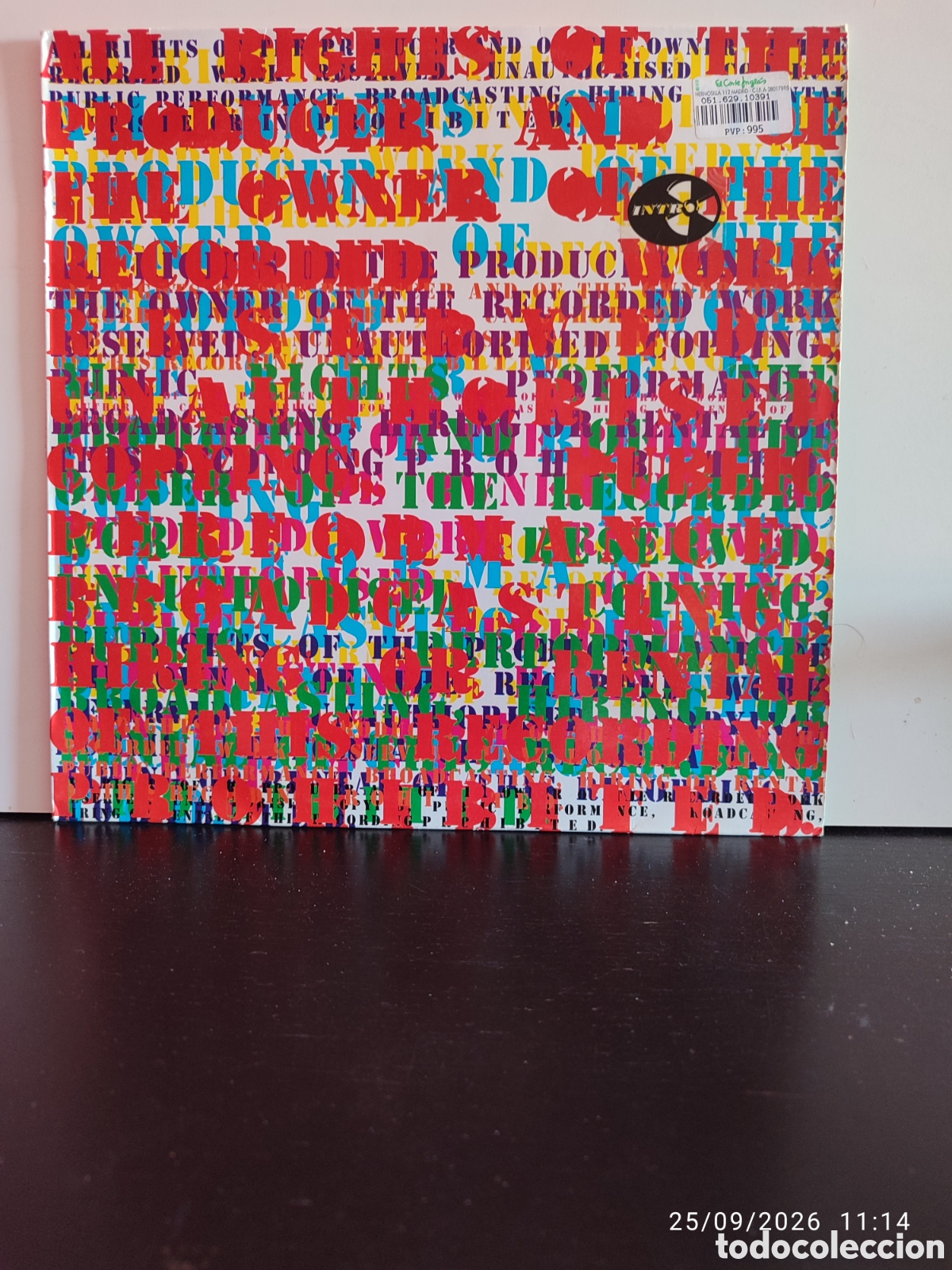 Discos de vinilo: Disco de vinilo CK0699