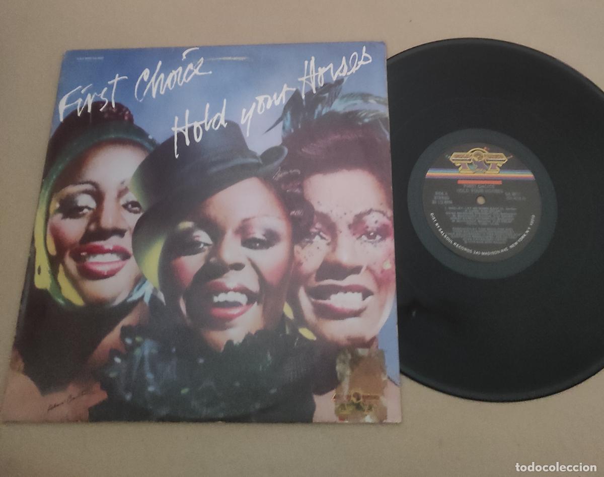 Discos de vinilo: First Choice &ndash; Hold Your Horses-LP-FUNK SOUL-USA-