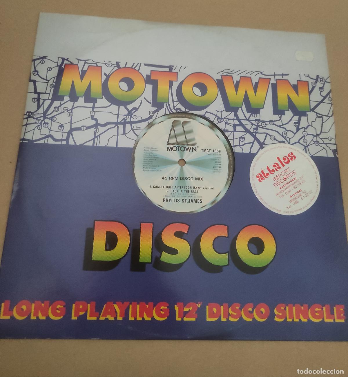 Discos de vinilo: Phyllis St. James &ndash; Candlelight Afternoon-MAXI-FUNK SOUL DISCO-