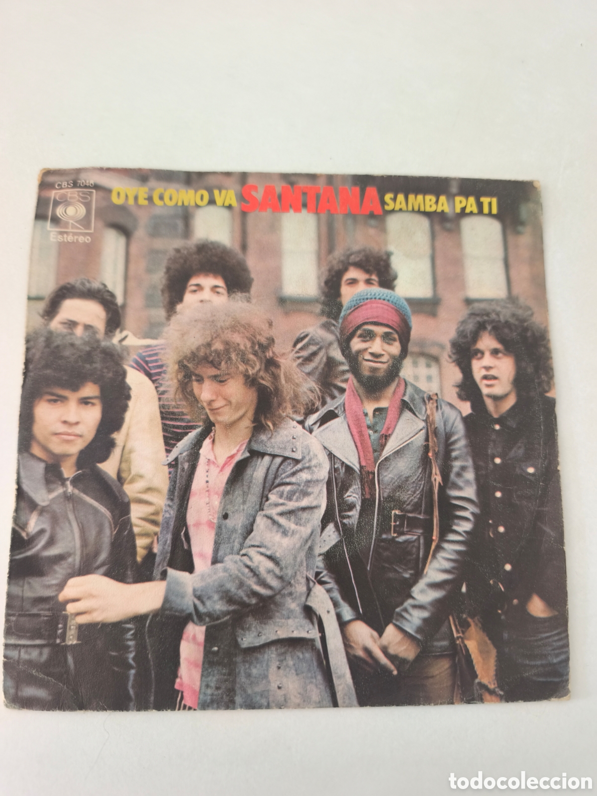 Discos de vinilo: Santana en espa&ntilde;ol oye c&oacute;mo va y samba pa ti