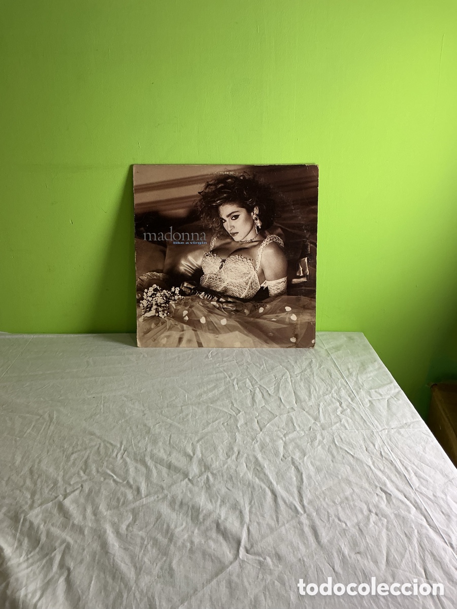 Discos de vinilo: Madonna &ndash; Like a Virgin. LP con funda interior ilustrada - Foto 3