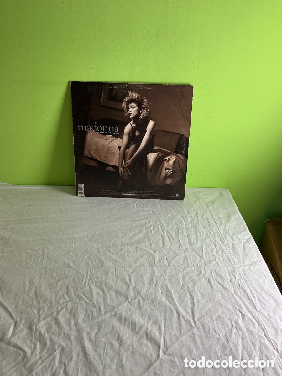 Discos de vinilo: Madonna &ndash; Like a Virgin. LP con funda interior ilustrada - Foto 11