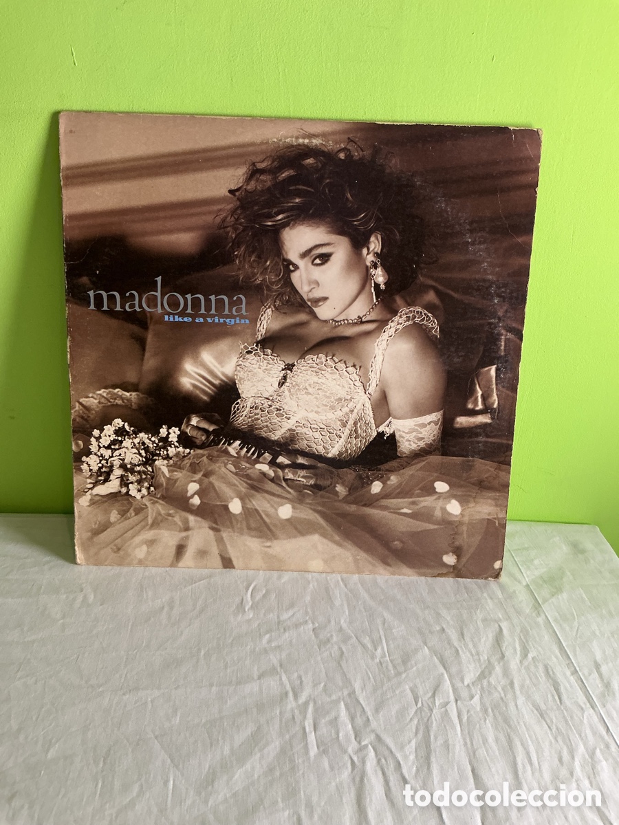 Discos de vinilo: Madonna &ndash; Like a Virgin. LP con funda interior ilustrada - Foto 1