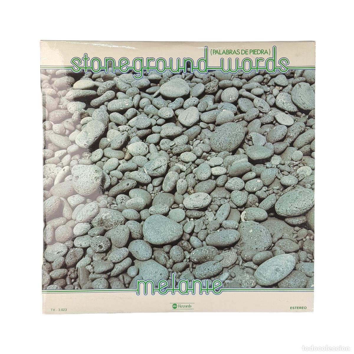 Vinyl-Schallplatten: LP. Melanie. Stoneground Words = Palabras De Piedra (VG+/VG+)