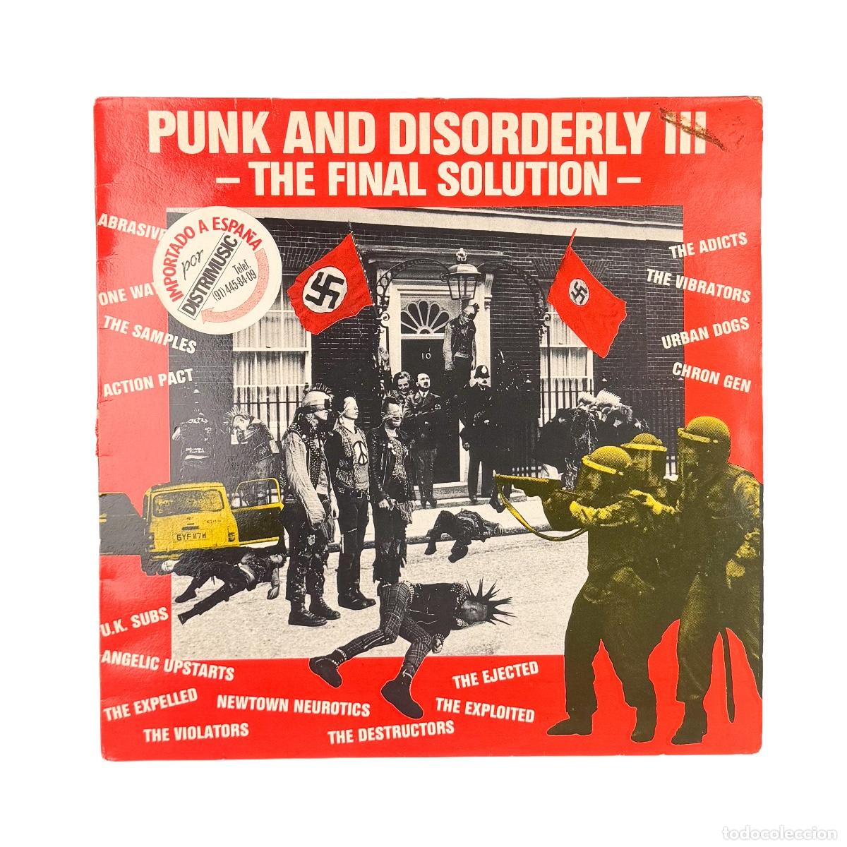LP. Varios. Punk And Disorderly III - The Final Solution (G+/VG)