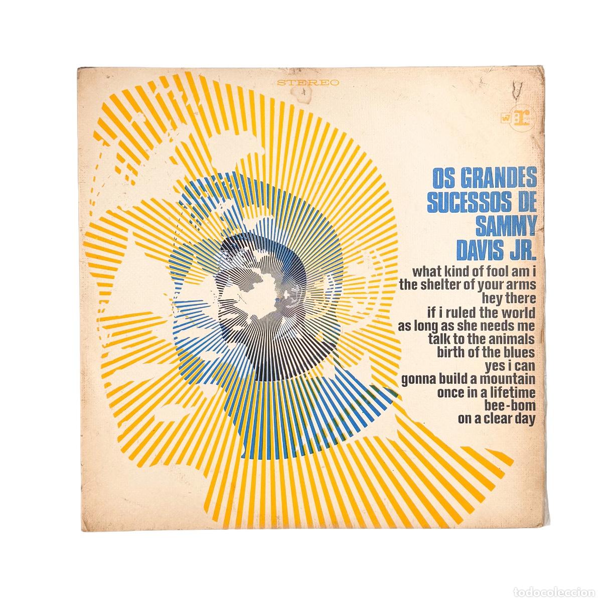 Vinyl records: LP. Sammy Davis Jr.. Os Grandes Sucessos de Sammy Davis Jr. (VG/G+)