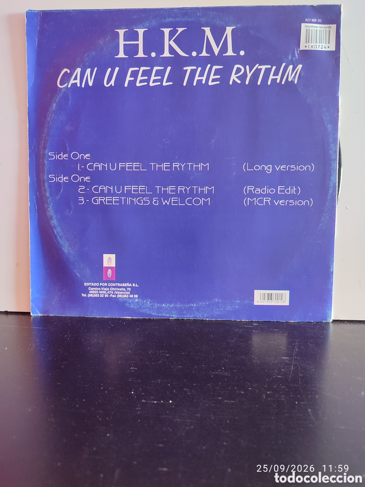 Discos de vinilo: Disco de vinilo CK0724 - Foto 2