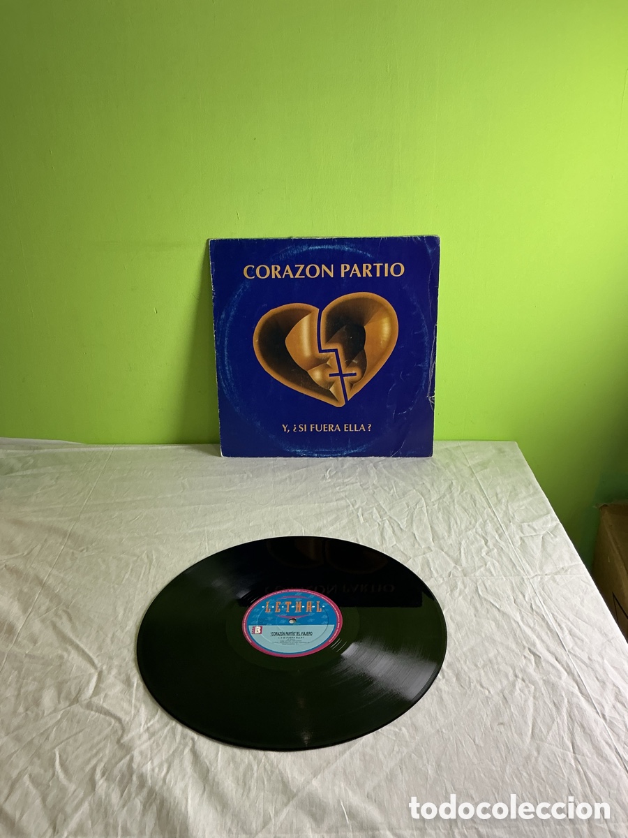 Discos de vinilo: Coraz&oacute;n Part&iacute;o / Y, &iquest;si fuera ella? &ndash; Maxi vinilo Lethal - Foto 6