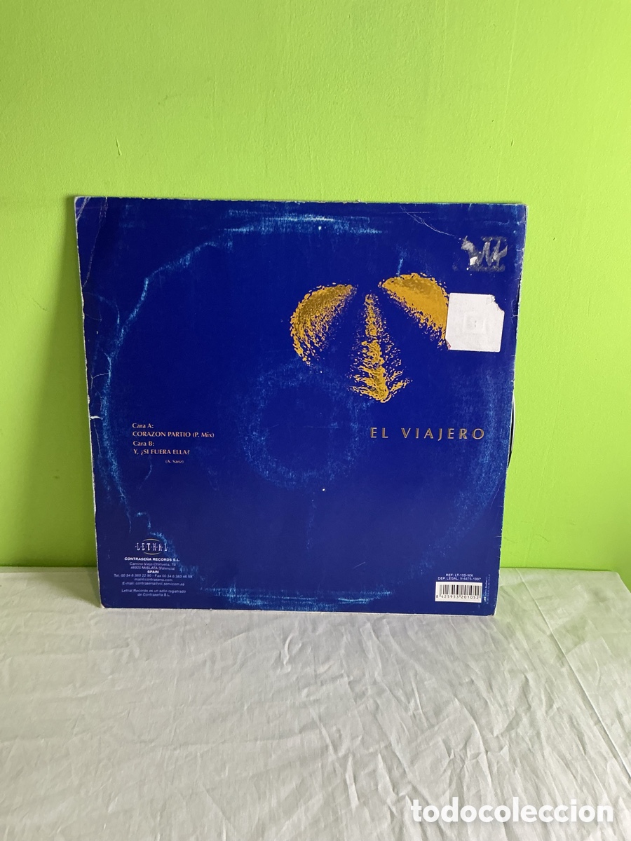 Discos de vinilo: Coraz&oacute;n Part&iacute;o / Y, &iquest;si fuera ella? &ndash; Maxi vinilo Lethal - Foto 9