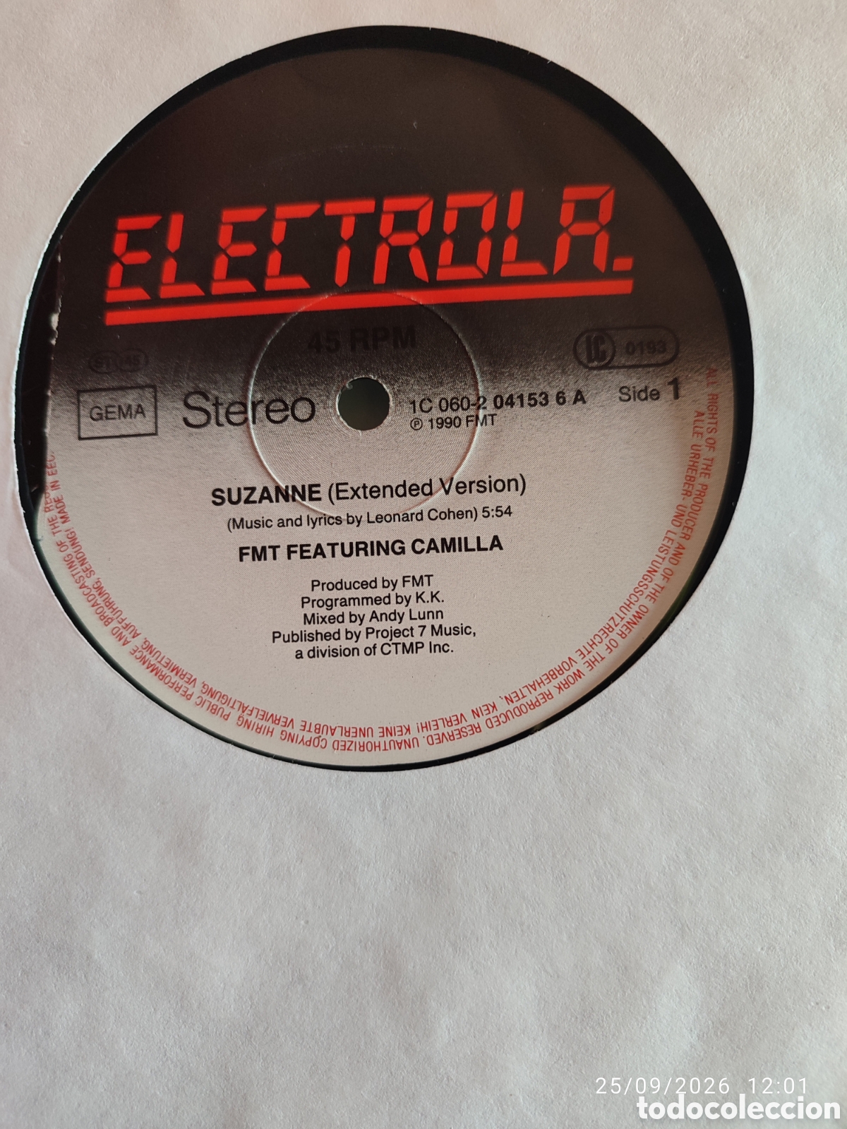 Discos de vinilo: Disco de vinilo CK0727