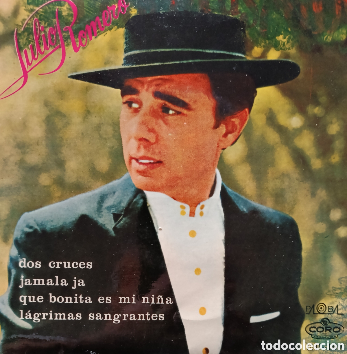 Discos de vinilo: Julio Romero Ep sello Palobal editado en Espa&ntilde;a a&ntilde;o 1971.
