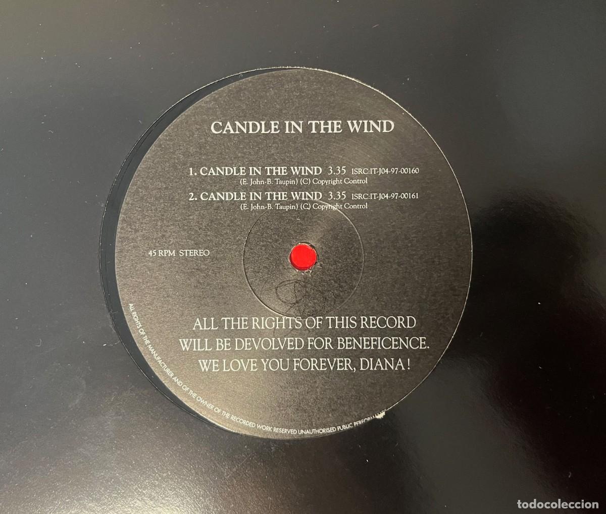 Discos de vinilo: Lawrence &ndash; Candle In The Wind MAXI SINGLE 12&rdquo;