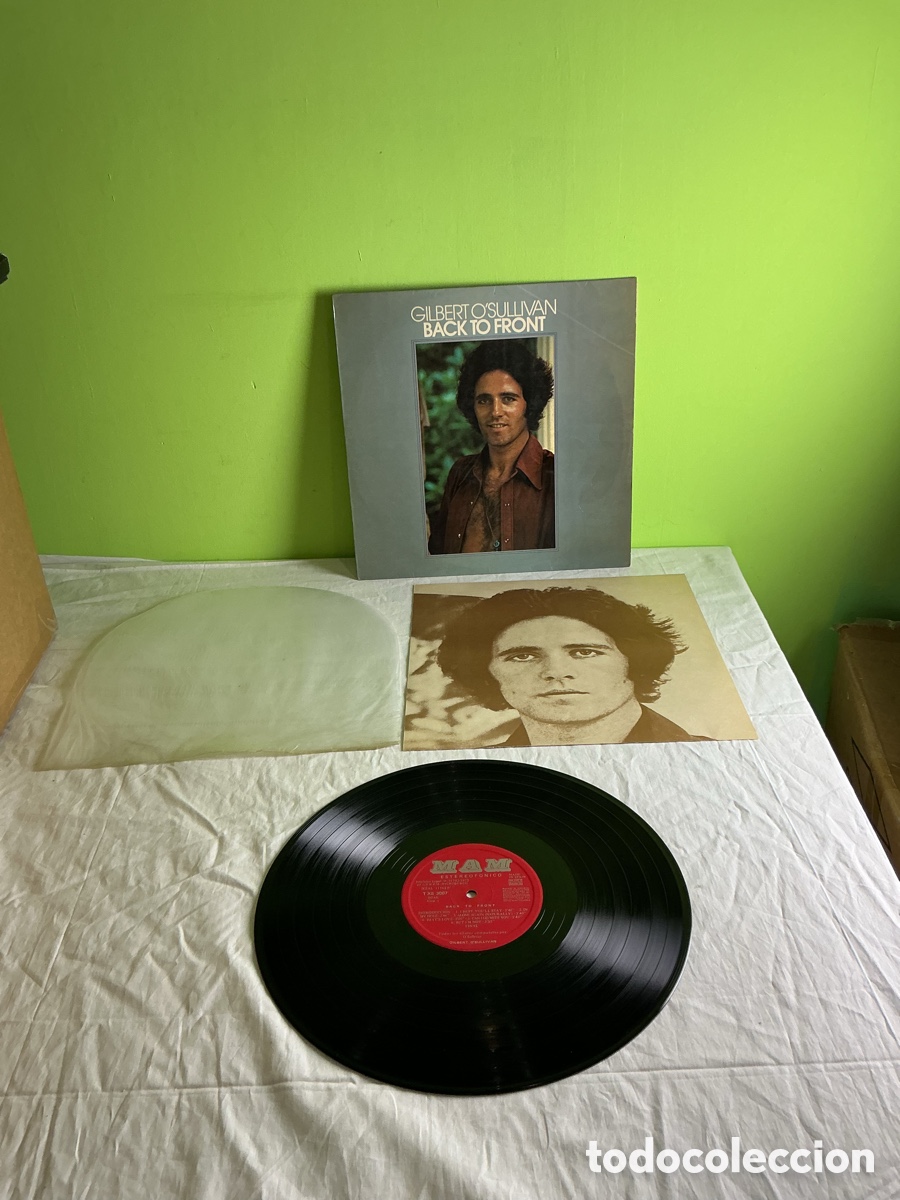 Discos de vinilo: Gilbert O&rsquo;Sullivan &ndash; Back to Front | LP MAM, 1972 - Foto 2