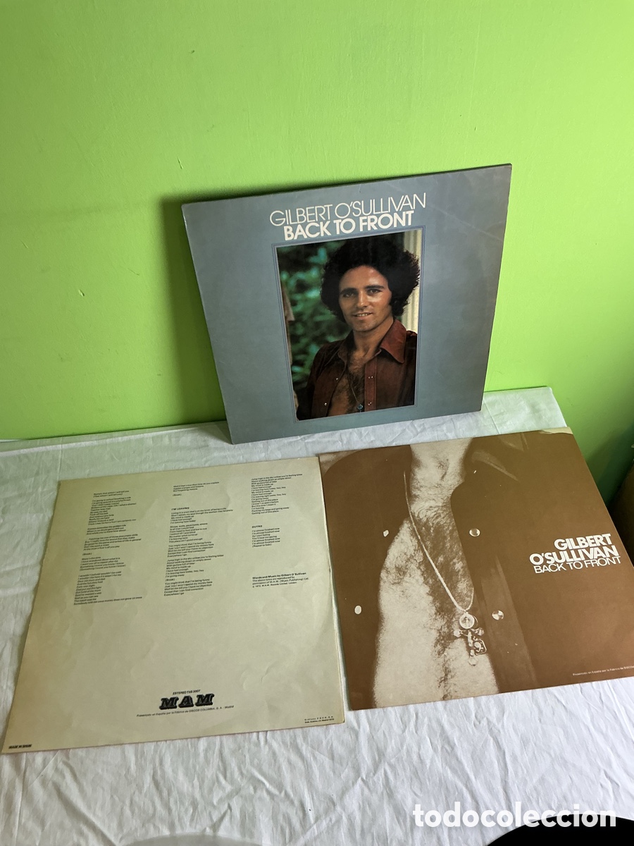 Discos de vinilo: Gilbert O&rsquo;Sullivan &ndash; Back to Front | LP MAM, 1972 - Foto 11