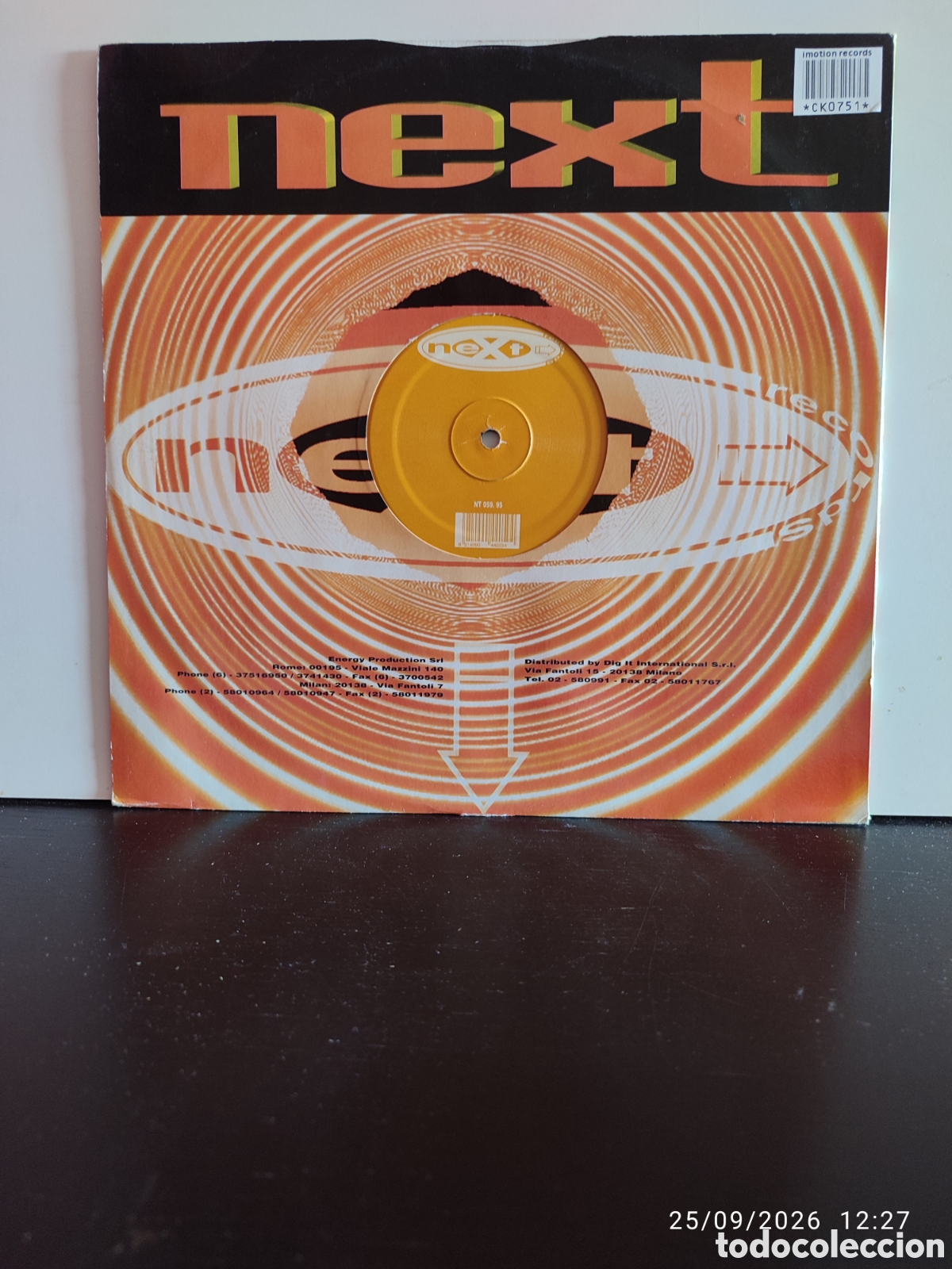 Discos de vinilo: Master Clip &ndash; This Is My Mind / Nominate - Foto 3