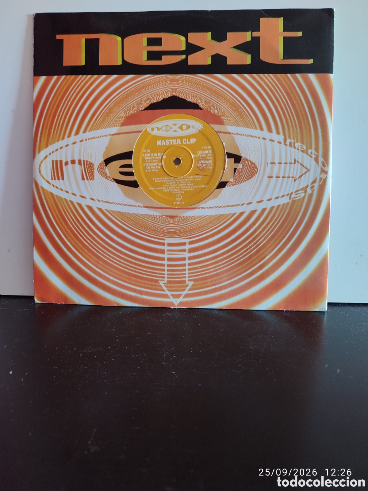 Dischi in vinile: Master Clip &ndash; This Is My Mind / Nominate