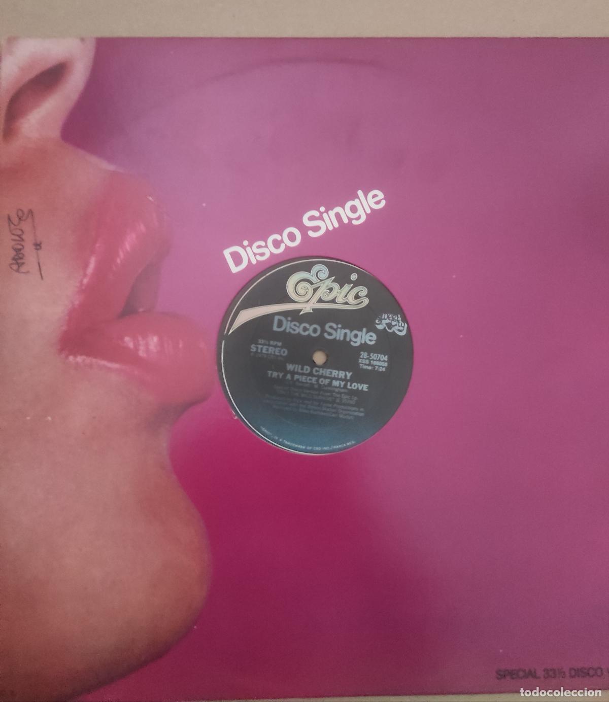 Discos de vinilo: Wild Cherry &ndash; Try A Piece Of My Love / Don't Wait Too Long-MAXI- ELECTRIC FUNK SOUL-USA-