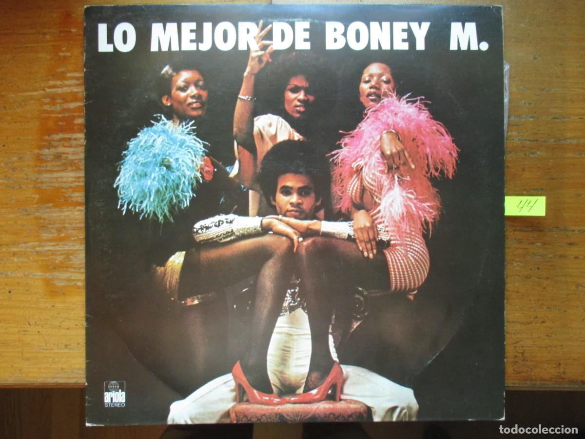 Discos de vinilo: DISCO LP , BONEY M. , LO MEJOR DE BONEY M. , BUEN ESTADO VER FOTOS