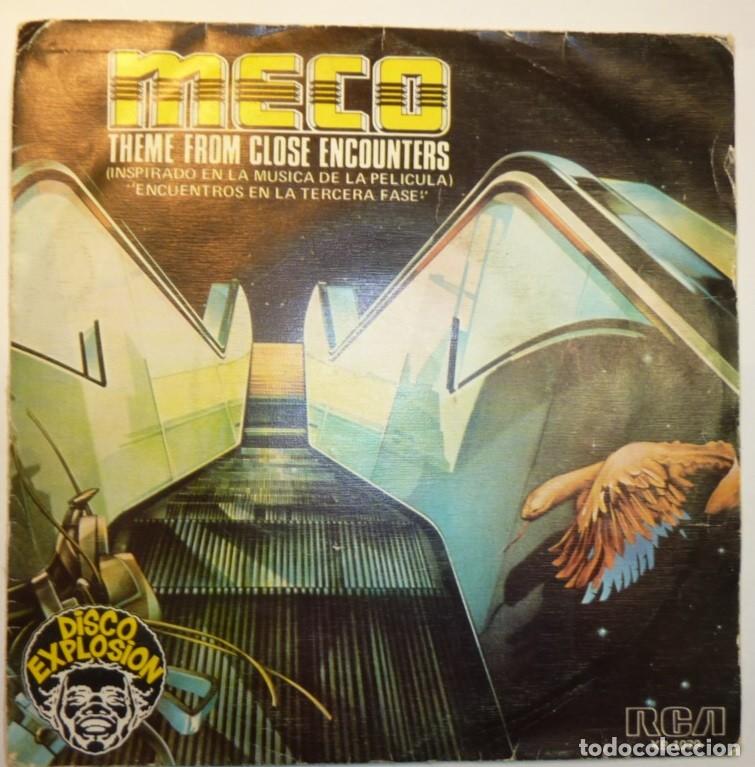 Discos de vinilo: MECO / THEME ENCUENTROS EN LA TERCERA FAE / 1977 / SINGLE