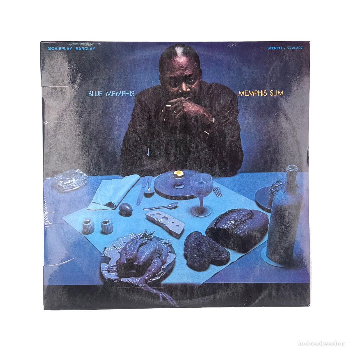 Vinyl records: LP. Memphis Slim. Blue Memphis (VG/VG)
