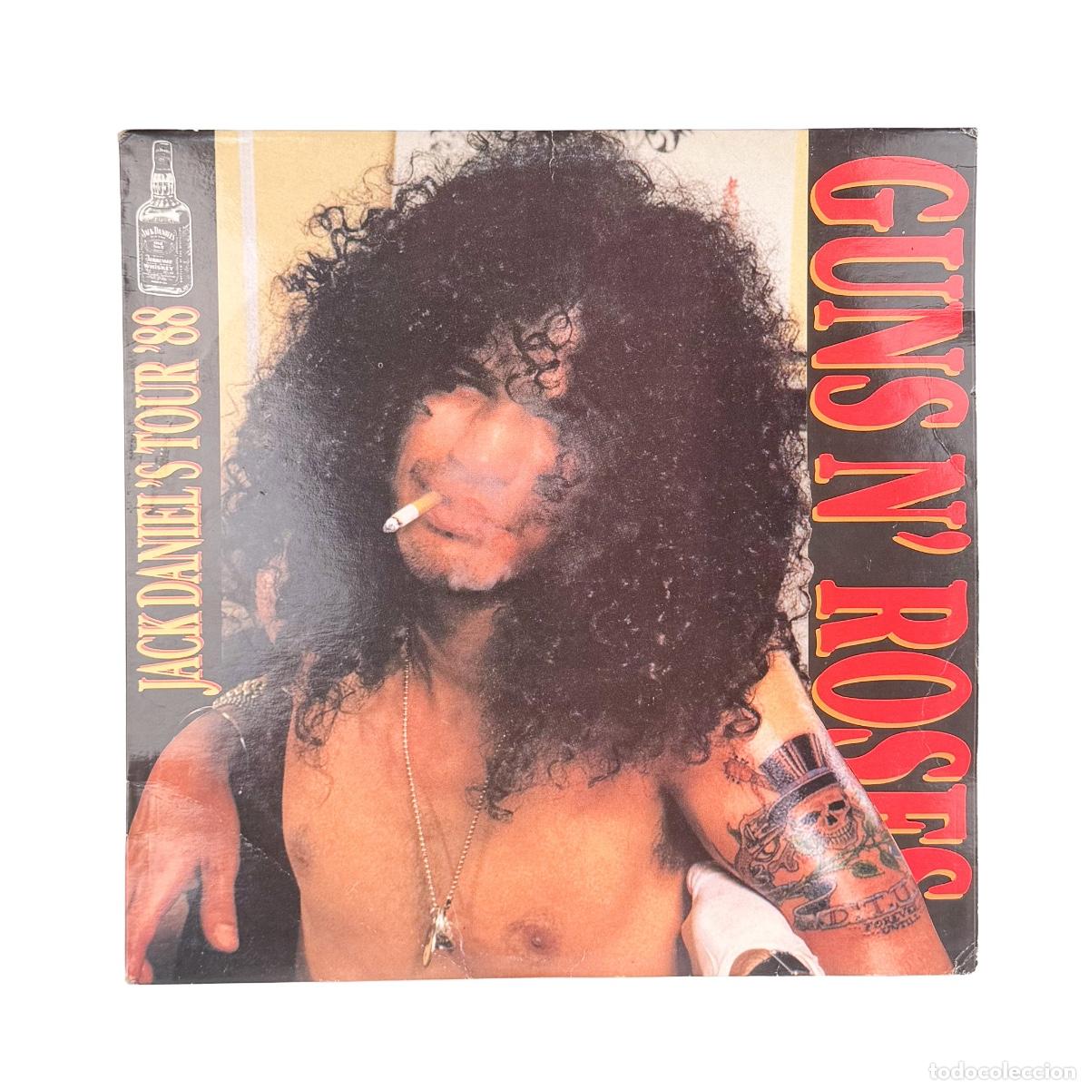 Vinyl-Schallplatten: 2xLP. Guns N&rsquo; Roses. Jack Daniel&rsquo;s Tour 88 (VG+/VG+)