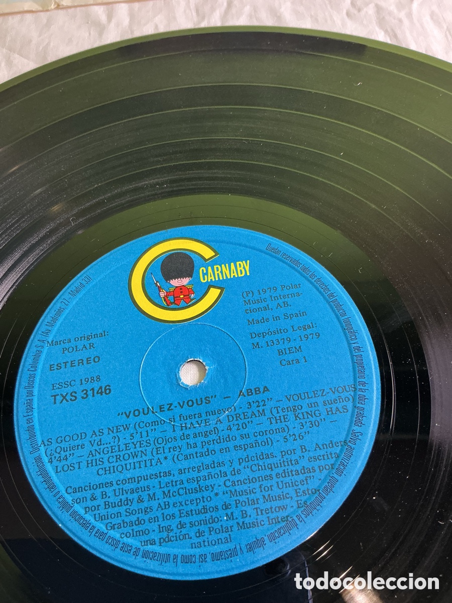 Discos de vinilo: Evita &ndash; Versi&oacute;n original en espa&ntilde;ol | LP edici&oacute;n resumida - Foto 4