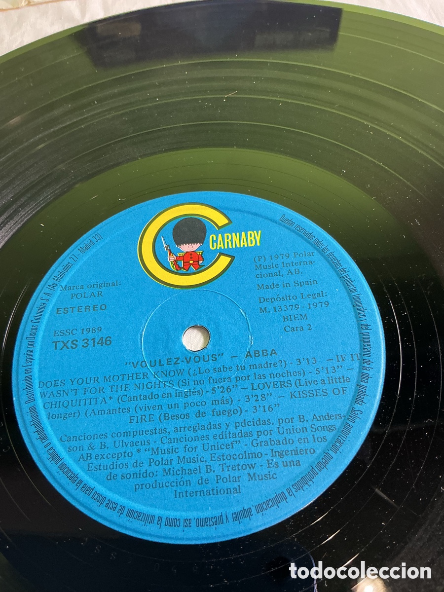 Discos de vinilo: Evita &ndash; Versi&oacute;n original en espa&ntilde;ol | LP edici&oacute;n resumida - Foto 5
