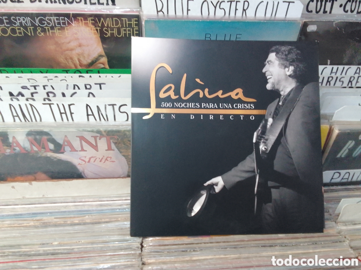 Discos de vinilo: Joaqu&iacute;n sabina,500 noches para una crisis en directo