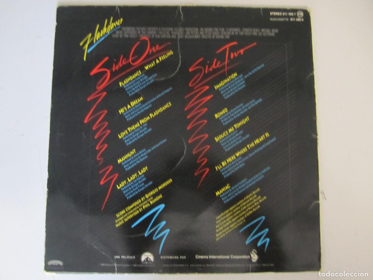 Discos de vinilo: disco vinilo flashdance banda sonora - Foto 2
