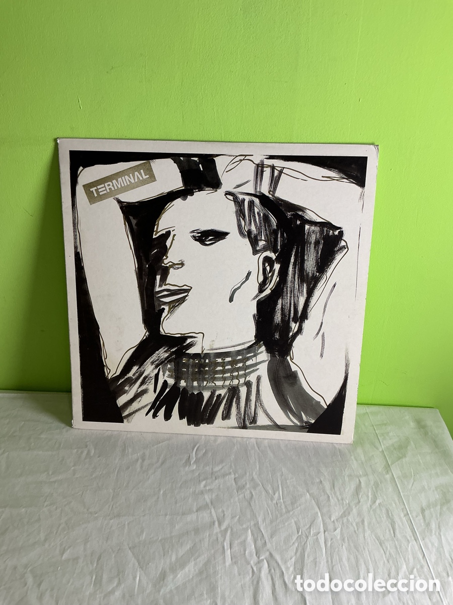 Discos de vinilo: Terminal &ndash; vinilo blanco de 12 pulgadas con carpeta ilustrada