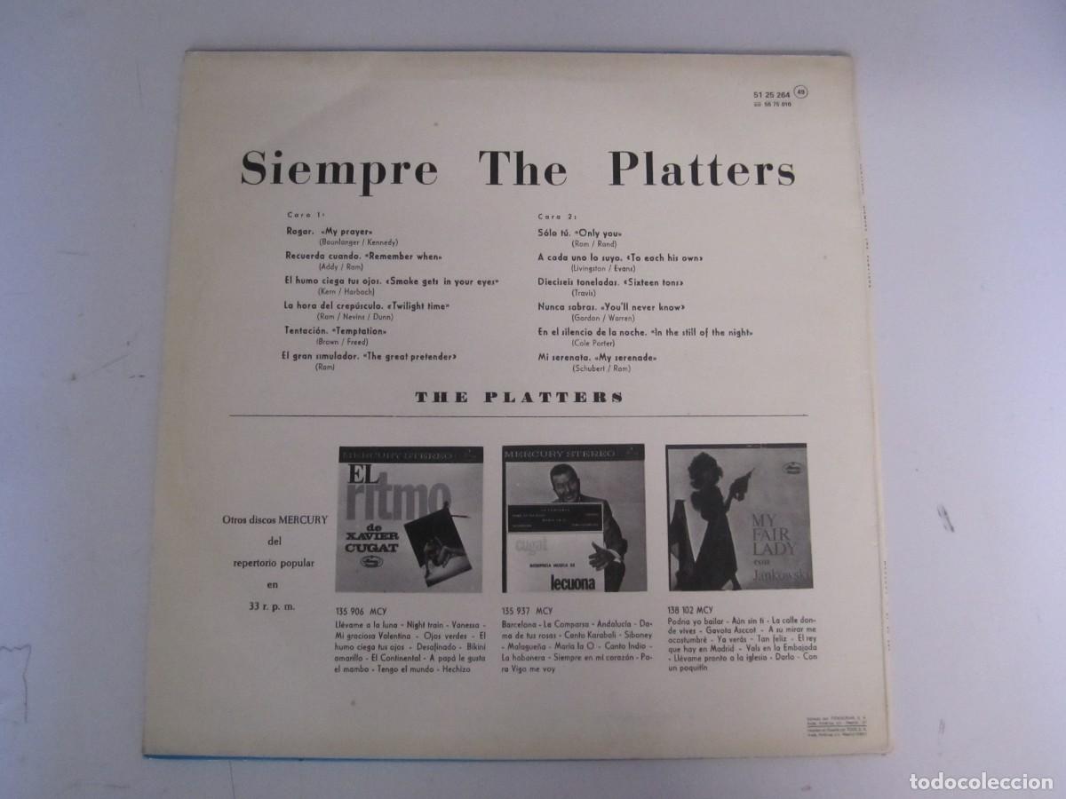 Discos de vinilo: disco vinilo siempre the platters - Foto 3