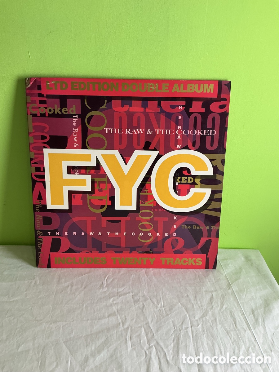 Discos de vinilo: Fine Young Cannibals &ndash; The Raw & The Cooked | Doble LP edici&oacute;n limitada, 1989