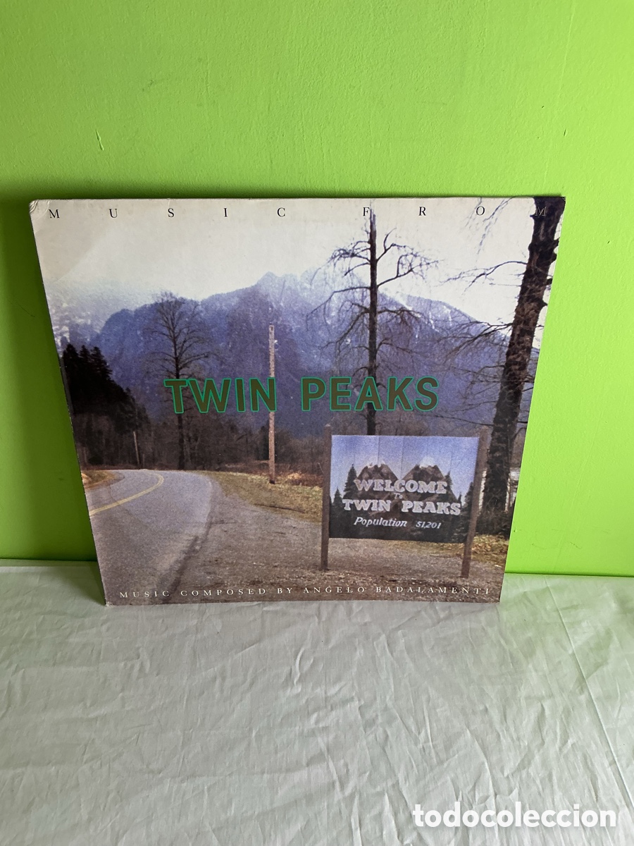 Discos de vinilo: Angelo Badalamenti &ndash; Music From Twin Peaks | LP banda sonora 1990