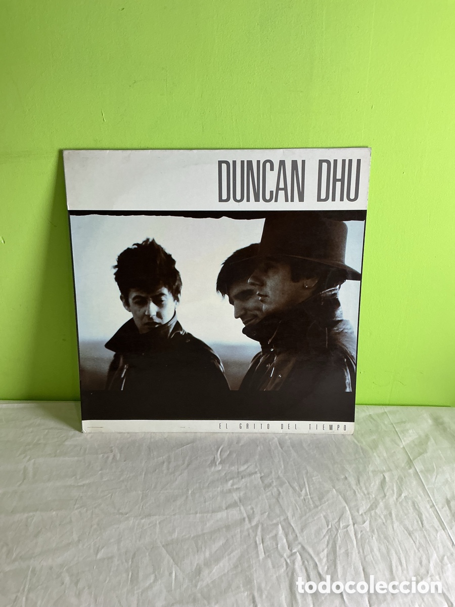 Discos de vinilo: Duncan Dhu &ndash; El grito del tiempo | LP 1987 con encarte
