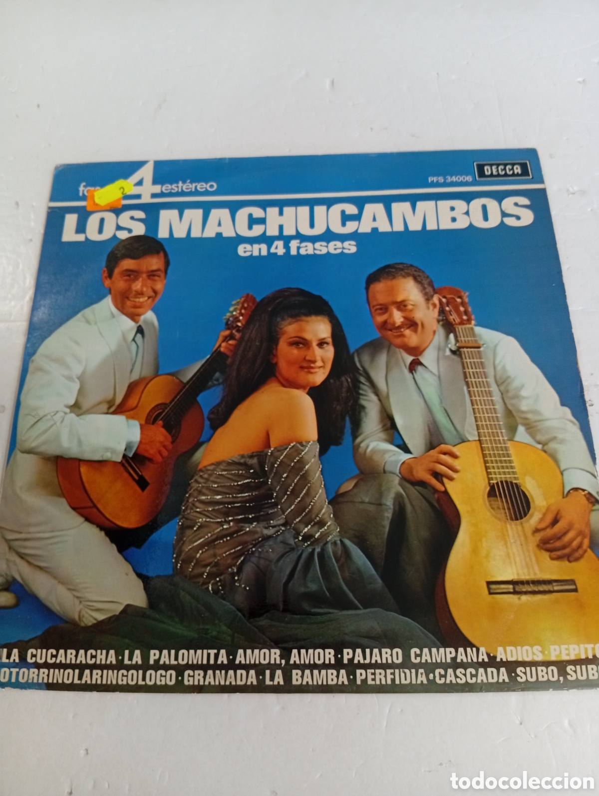 Discos de vinilo: Los Machucambos en 4 fases - Foto 1