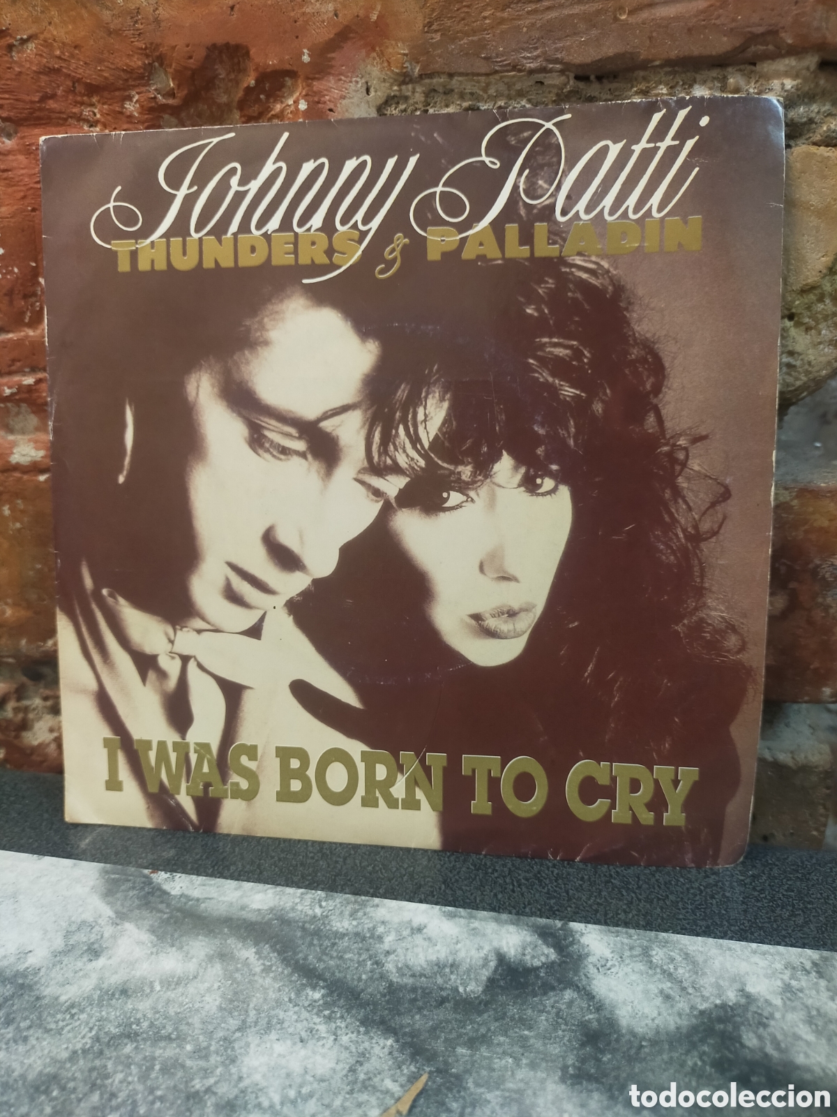 Discos de vinilo: Vinilo single Johnny Thunders & Patti Palladin - Foto 1