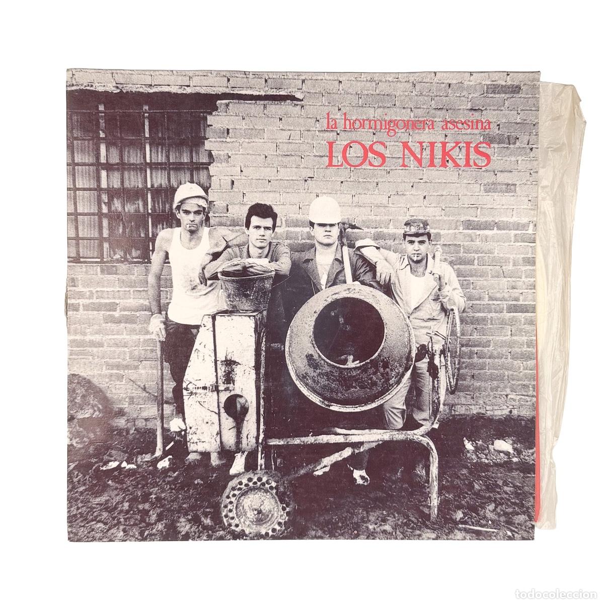 Discos de vinilo: LP. Los Nikis. La Hormigonera Asesina (VG/VG)