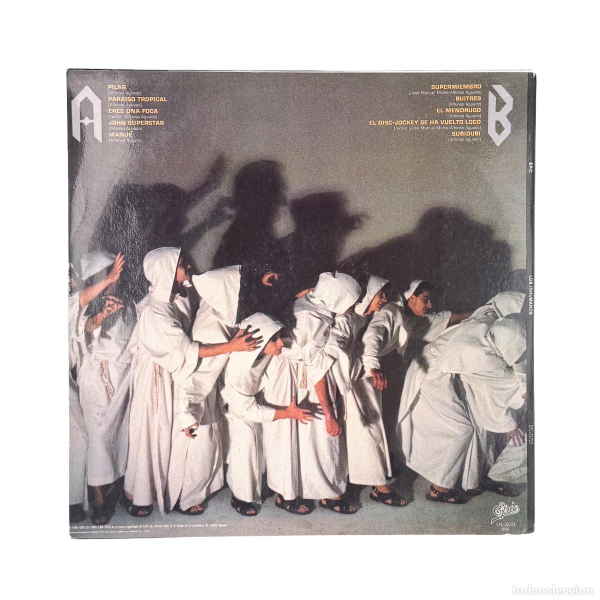 Discos de vinilo: LP. Los Inhumanos. Los Inhumanos (VG/VG+) - Foto 2