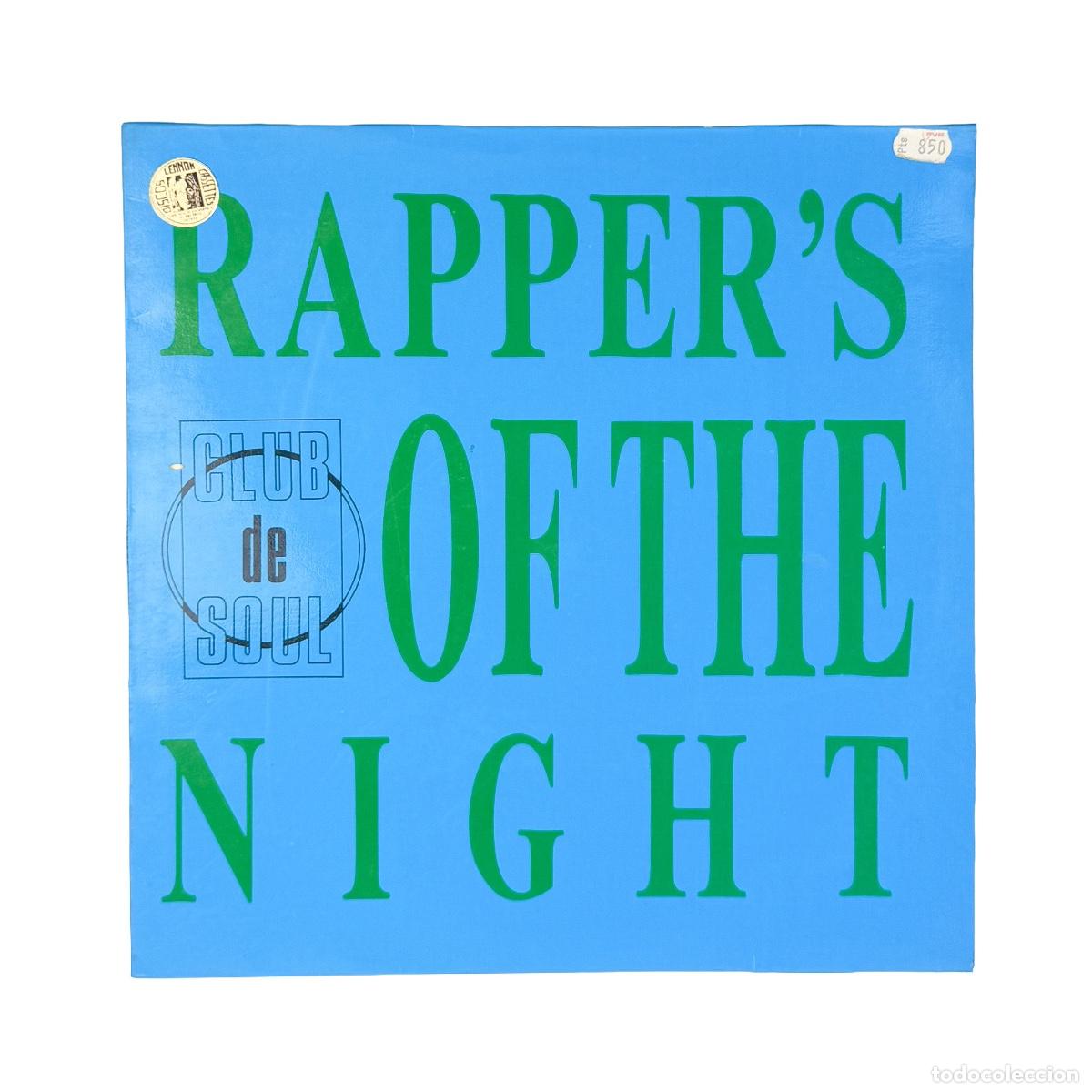 Discos de vinilo: MAXI LP. Club De Soul. Rapper's Of The Night (VG/VG+)
