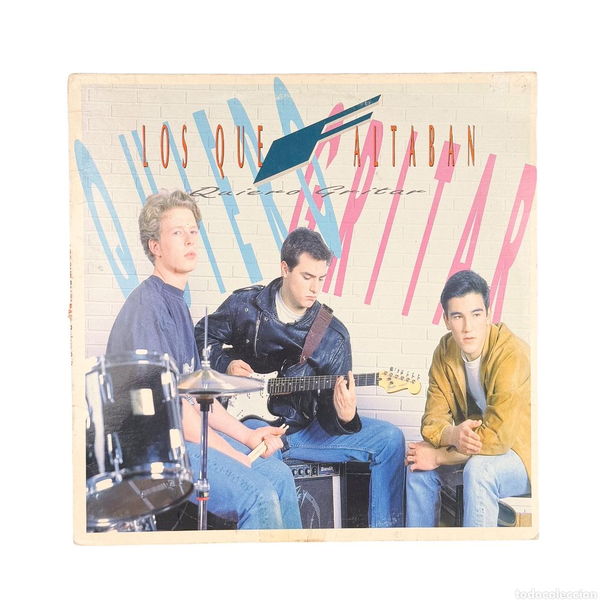Discos de vinilo: LP. Los Que Faltaban. Quiero Gritar (G+/G+)