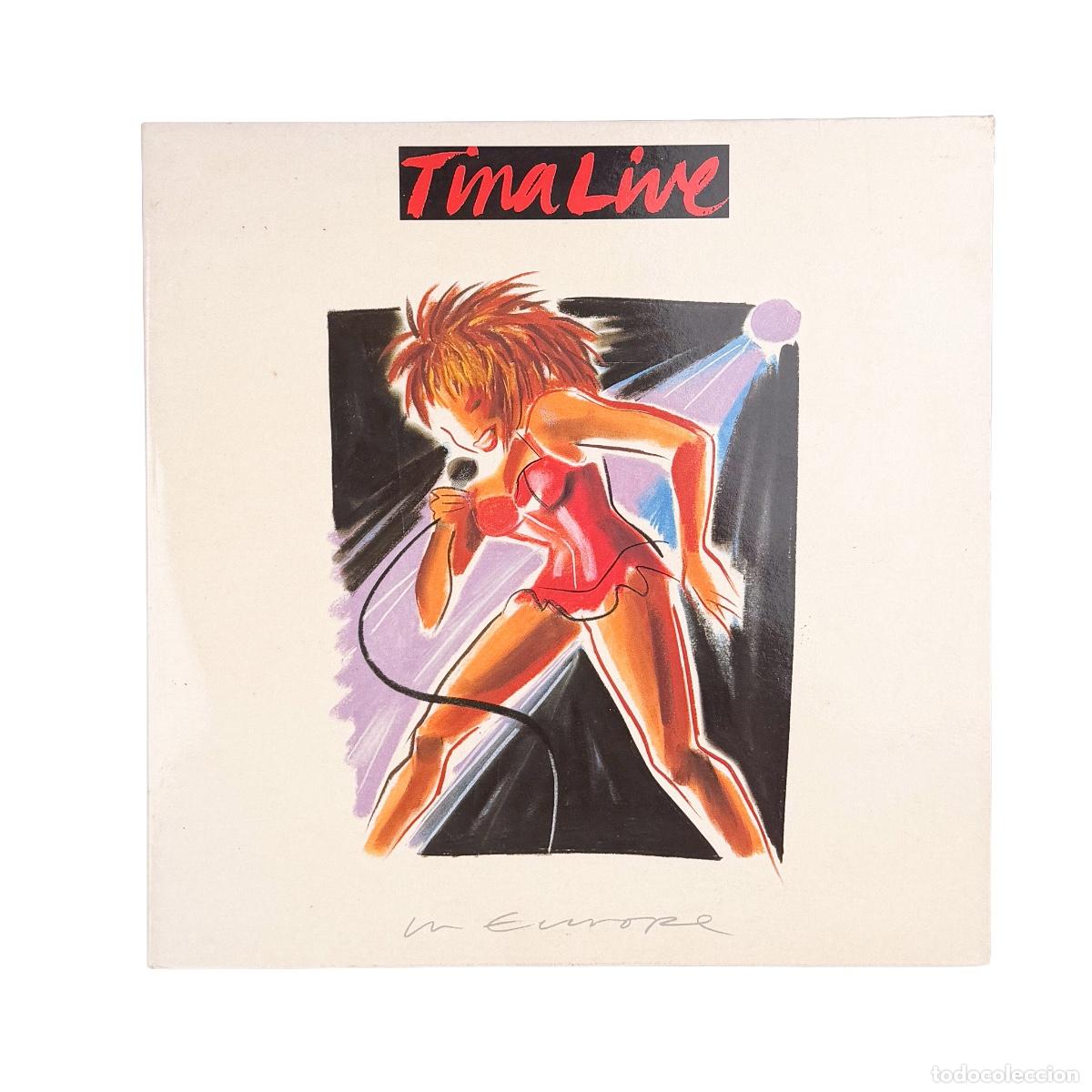 Discos de vinilo: 2xLP. Tina Turner. Tina Live In Europe (VG/VG+)