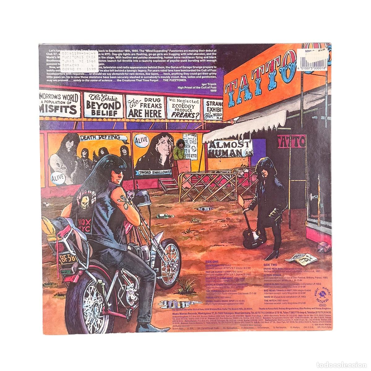Discos de vinilo: LP. The Fuzztones. Creatures That Time Forgot (VG+/VG+) - Foto 2