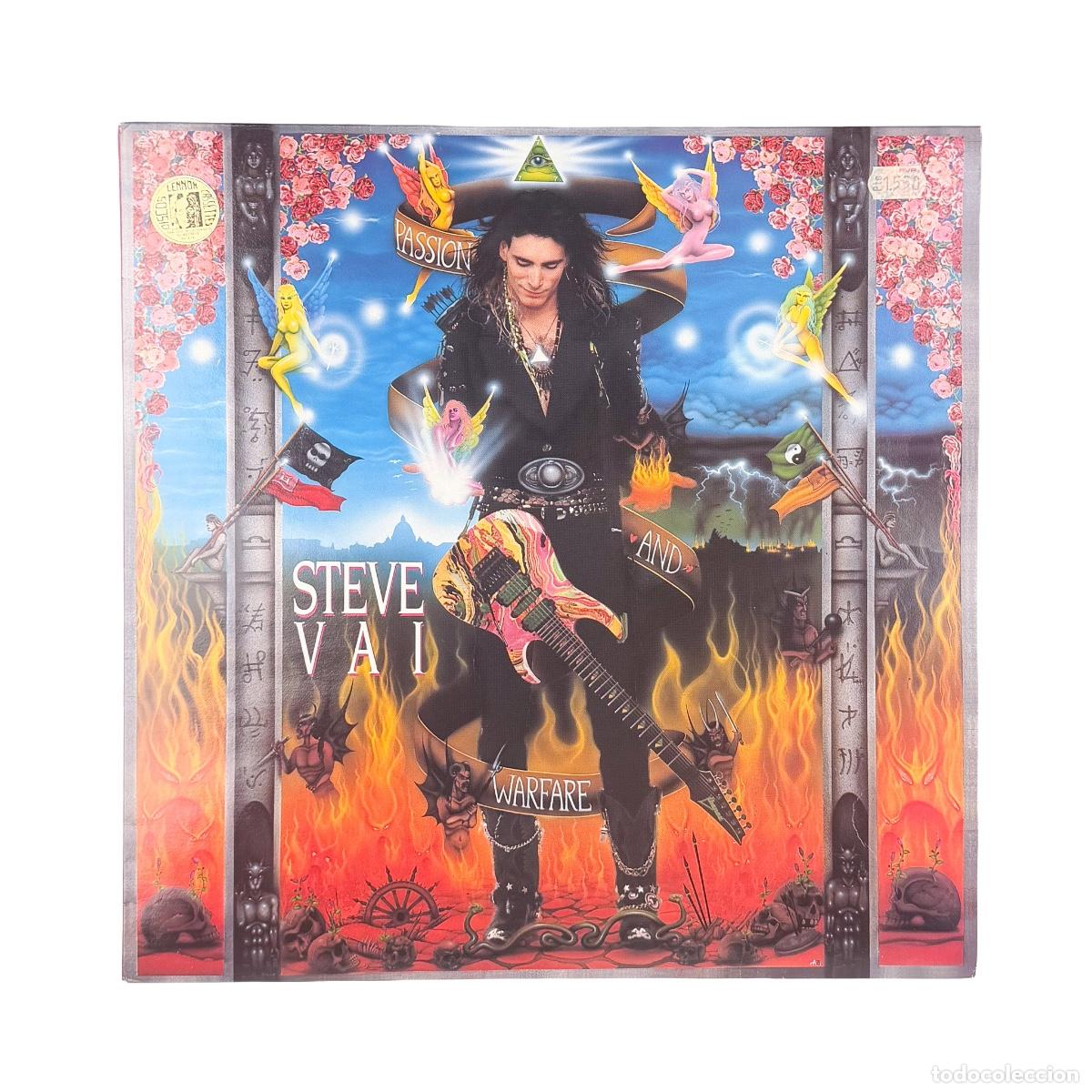 Discos de vinilo: LP. Steve Vai. Passion And Warfare (VG/VG+)