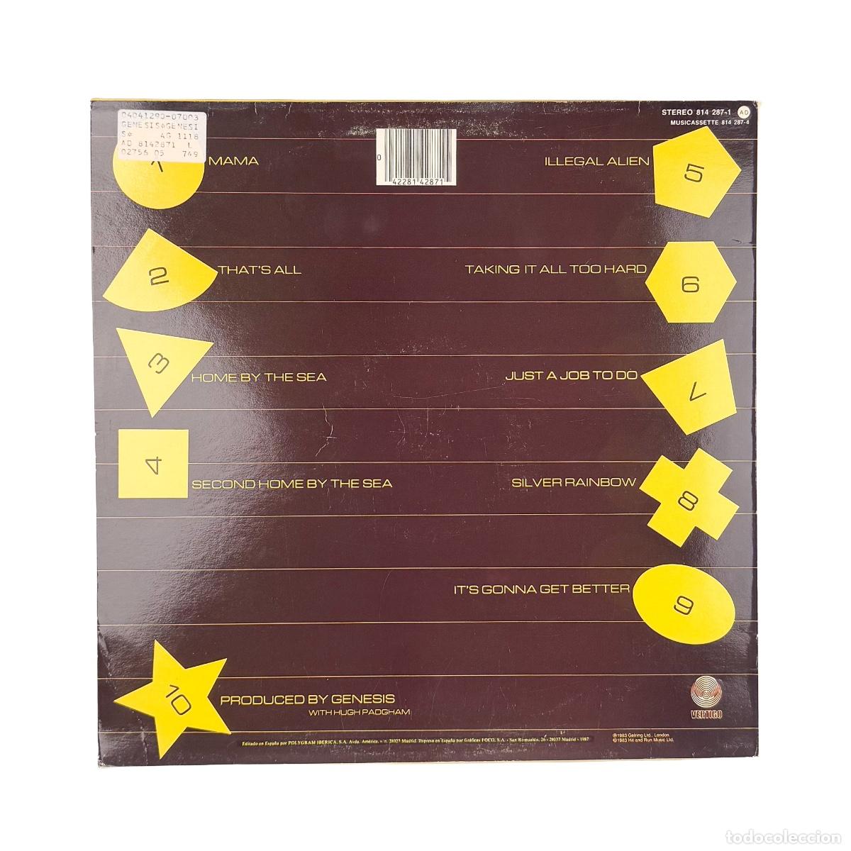 Discos de vinilo: LP. Genesis. Genesis (VG/VG+) - Foto 2