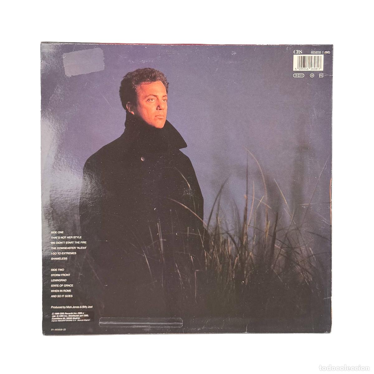 Discos de vinilo: LP. Billy Joel. Storm Front (VG+/VG+) - Foto 2