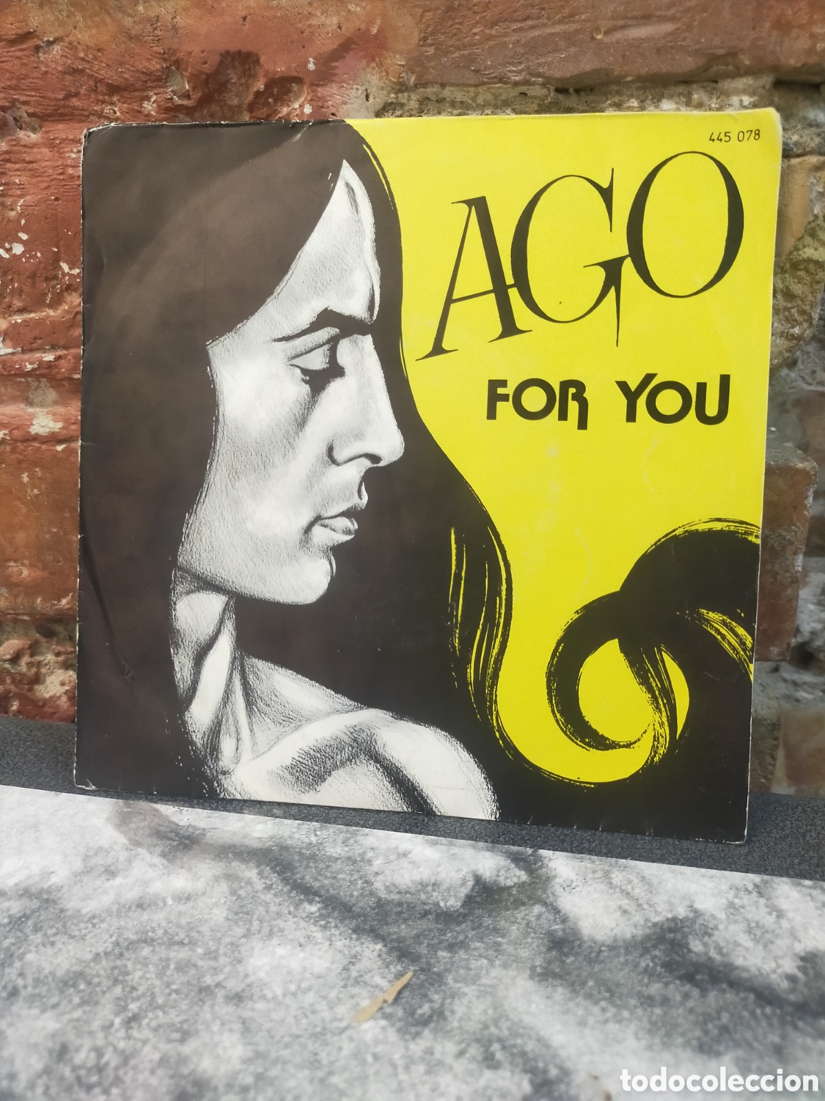 Discos de vinilo: Ago - For You / Single Vinilo 7&rdquo; (1983) Italo-Disco / Funk